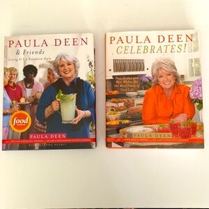 Paula Deen & Friends / Celebrates! Lot Of 2 Cookbooks